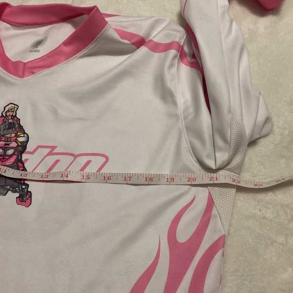 Skidoo Pink BRP Jersey Size Large - Picture 10 of 12